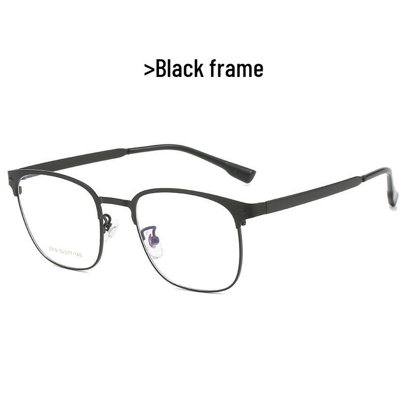 Ultra-Light Oval Unisex Myopia Glasses - Anti-Blue Light, Business & Student Use (2023 Autumn/Winter) Myopia Anti-Blue Light