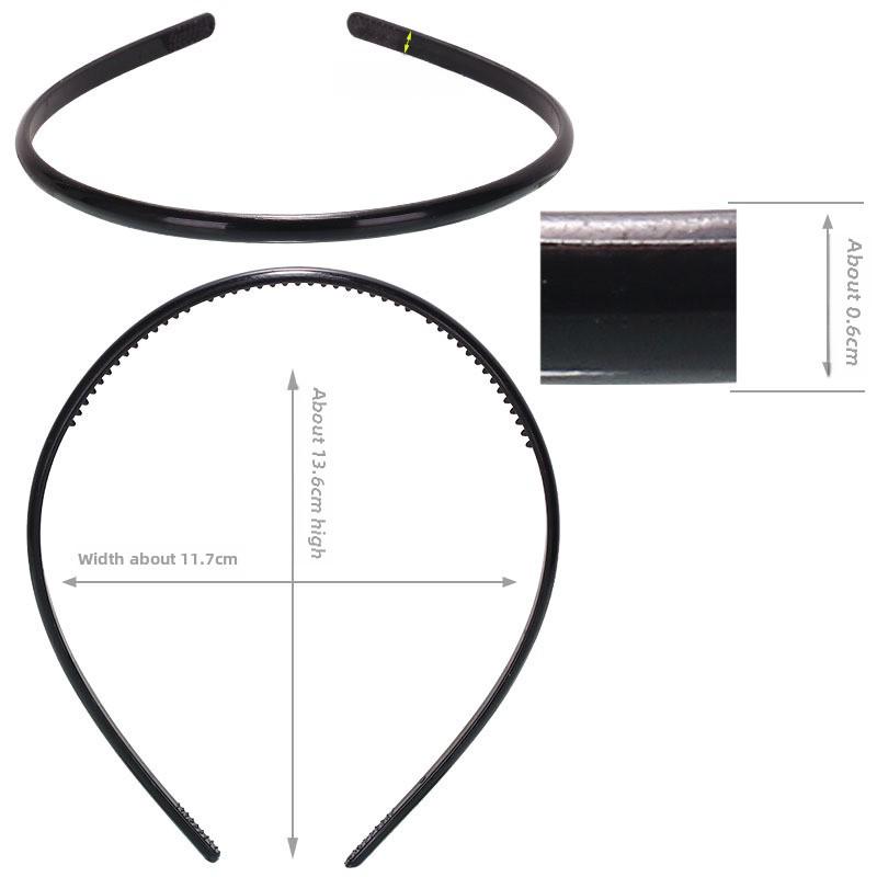 Highly Recommended Handmade Black Twisted Headband for Women - Perfect for DIY and Mother's Day.