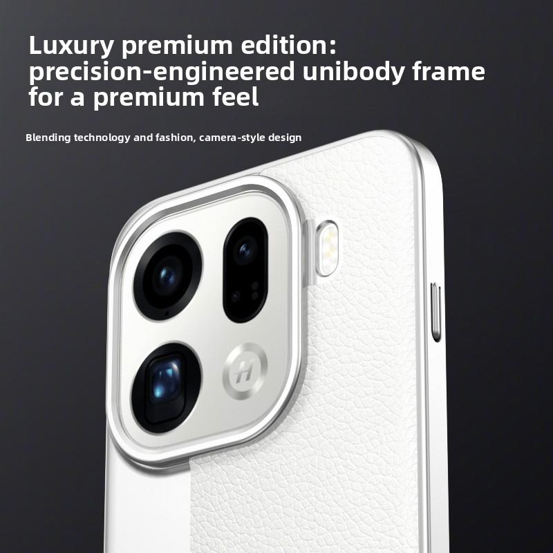 For OPPO Find X9 Pro Case Hard PC+PU Fashion Camera Lens Protective Back Cover Case For OPPO Find X9 X9Pro Phone Shell
