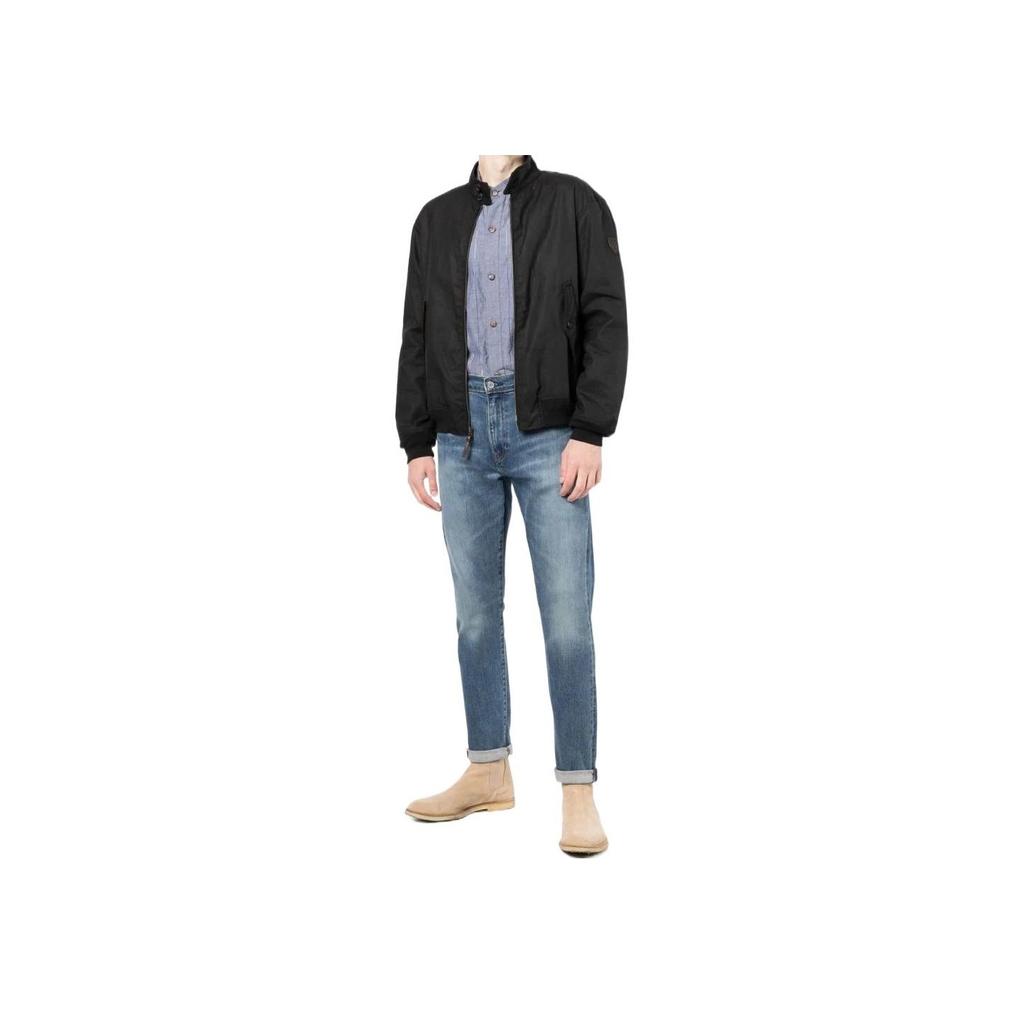 Polo Ralph Lauren SS22 Baracuda Zip Windbreaker Jacket Men Jackets Black 710856258001BLACK