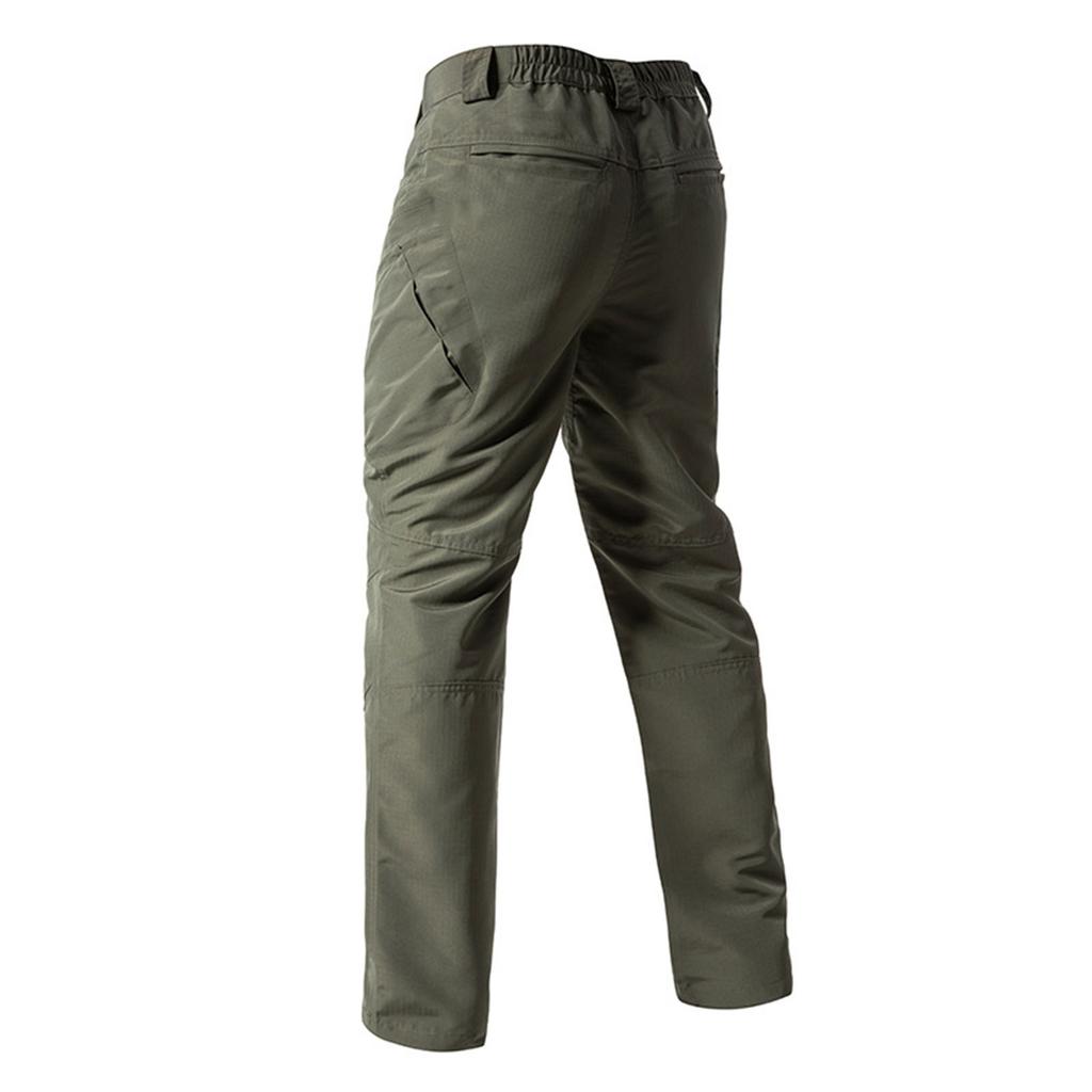 Mens Pants Ripstop Cargo Work Pants with Multi-pocket Water Resistant Breathable Hiking Camping Travel Fishing Construction Pants