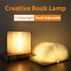 LED LIGHT Creativity Wood Grain 3d Book Lamp Luminous Gift Idea Ideal For Her 360 Degree Foldable Screen Sleep Night Lights