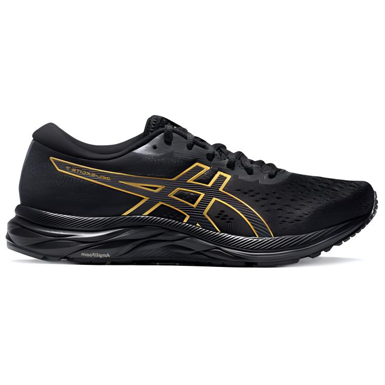 Asics Gel-Excite 7 Running Shoes Men Sneakers Black Gold 1011A946-001