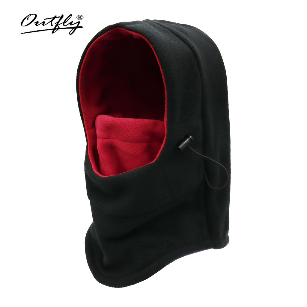 Outdoor Ski Fahren Kopfbedeckung Maske Fleece Sturmhaube Kopfbedeckung