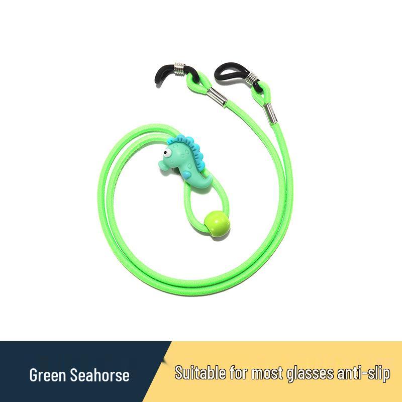 Kids' Anti-Slip Eyewear Lanyard with Sports Ear Hooks & Retractable Strap