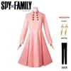Spy X Family Yor Forger Thorn Princess Pink Windbreaker Cosplay Costume