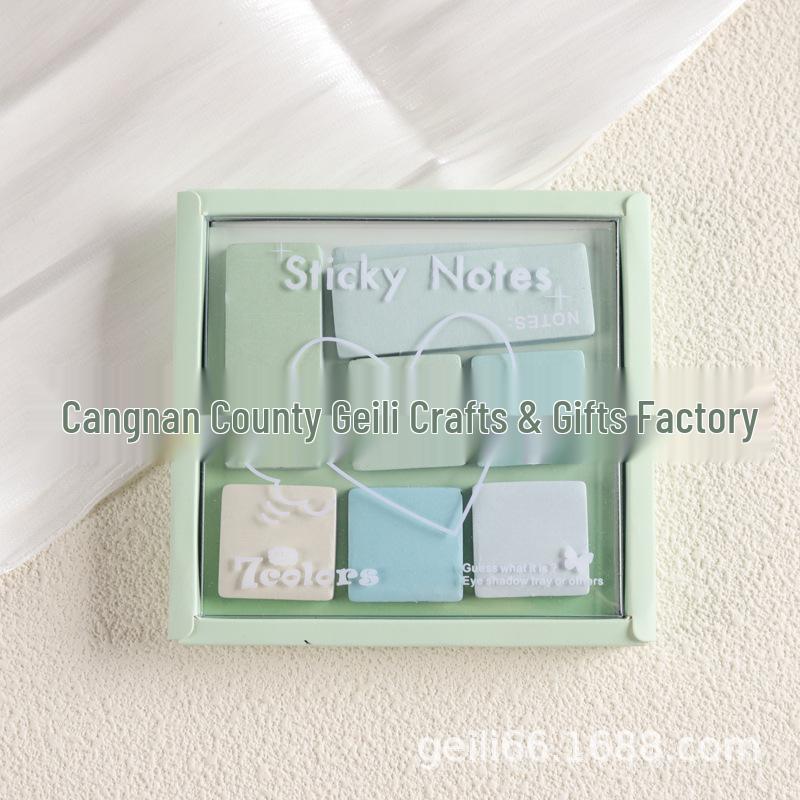 Компактная мини-палетка теней для век Блокнот для заметок Журнал 9.8x10.3 cm