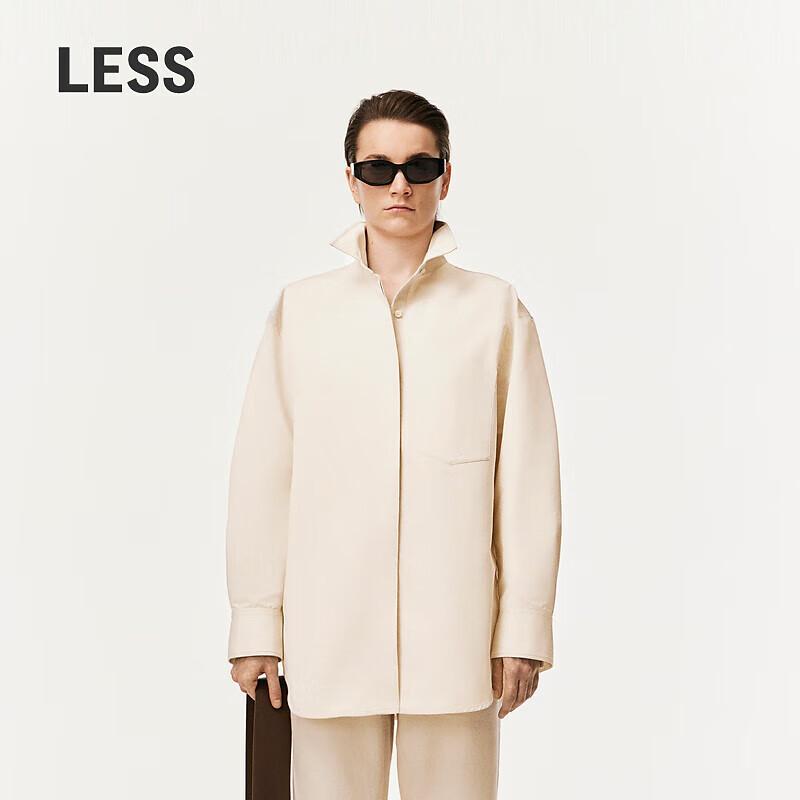 LESS 2024 Spring Casual Loose Long Sleeve Shirt M