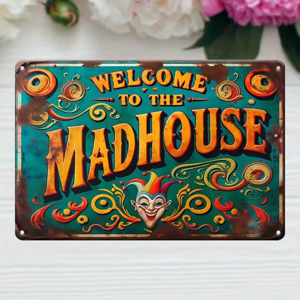 Retro metal tablolar, mobilya, oturma odası dekorasyonu 20x30cm