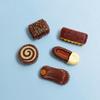 100pcs Kawaii Cartoon Chocolate Cookies Flatback Resin Cabochon SImulation Mini Food Scrapbooking Doll House DIY Craft