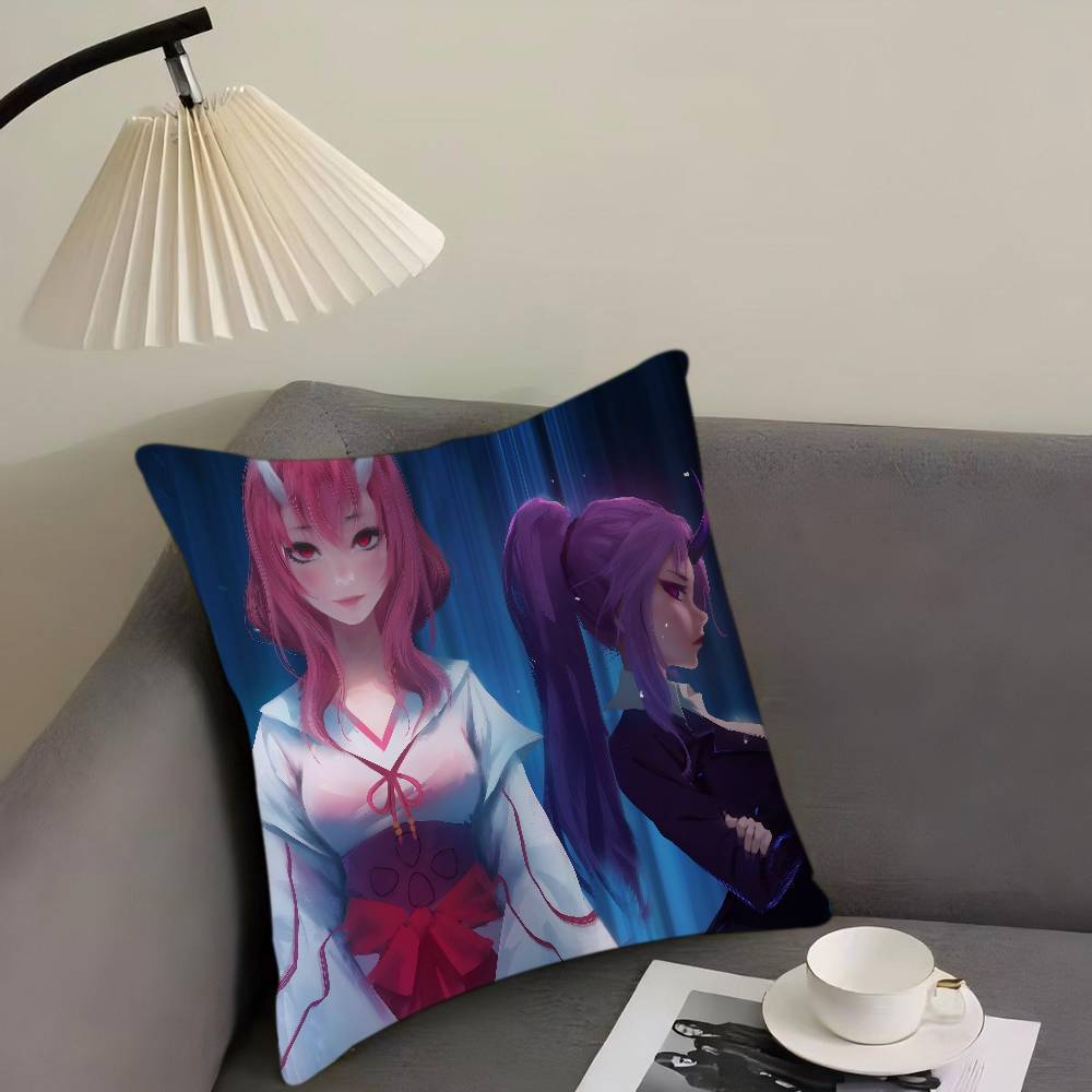That Time I Got Reincarnated As A Slime Cushion Cover Pillow Cover Decor Pillowcase Printed Cushion Case For Couch