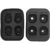 Skull Ice Ball Mold Silicone 3D Flexible Ice Cube Trays BPA Free Ice Trays For Freezer Horror Skull Head Cocktail Ice Ball Maker