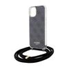 Guess Guhcp15Shc4Sek Iphone 15 / 14 / 13 6.1 Czarny/Black Hardcase Crossbody Cord 4G Print