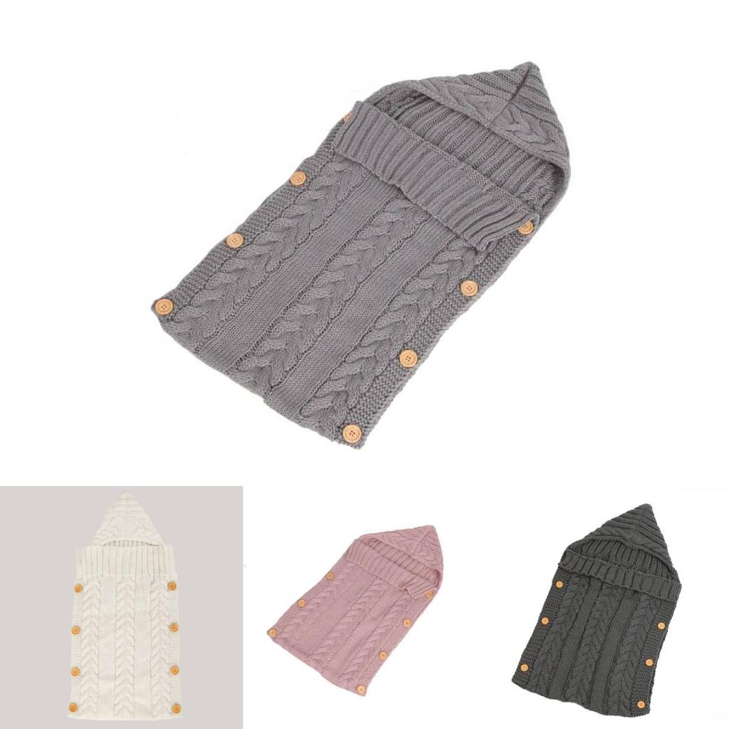 Luxurious Knit Crochet Swaddling Blankets For Baby Infants Soft And Comfortable