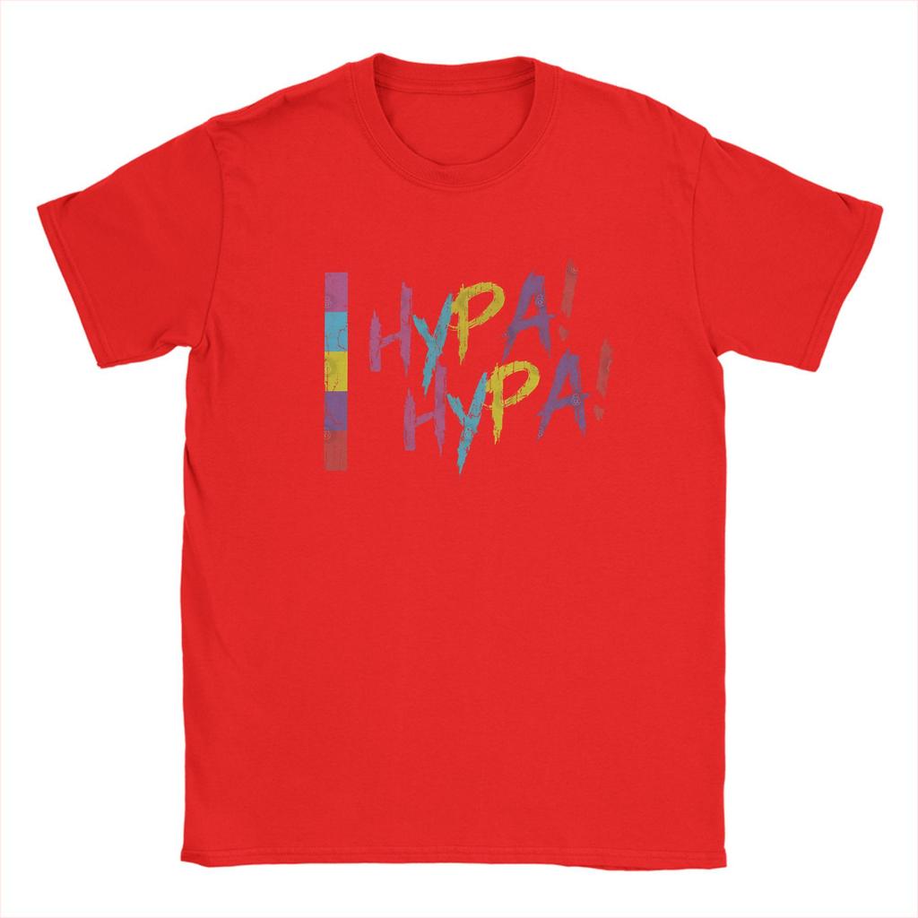 HYPA HYPA TShirt Unisex Women Retro Colorful Streetwear Graphic Tee Summer Cotton Casual Fashionable Streetwear