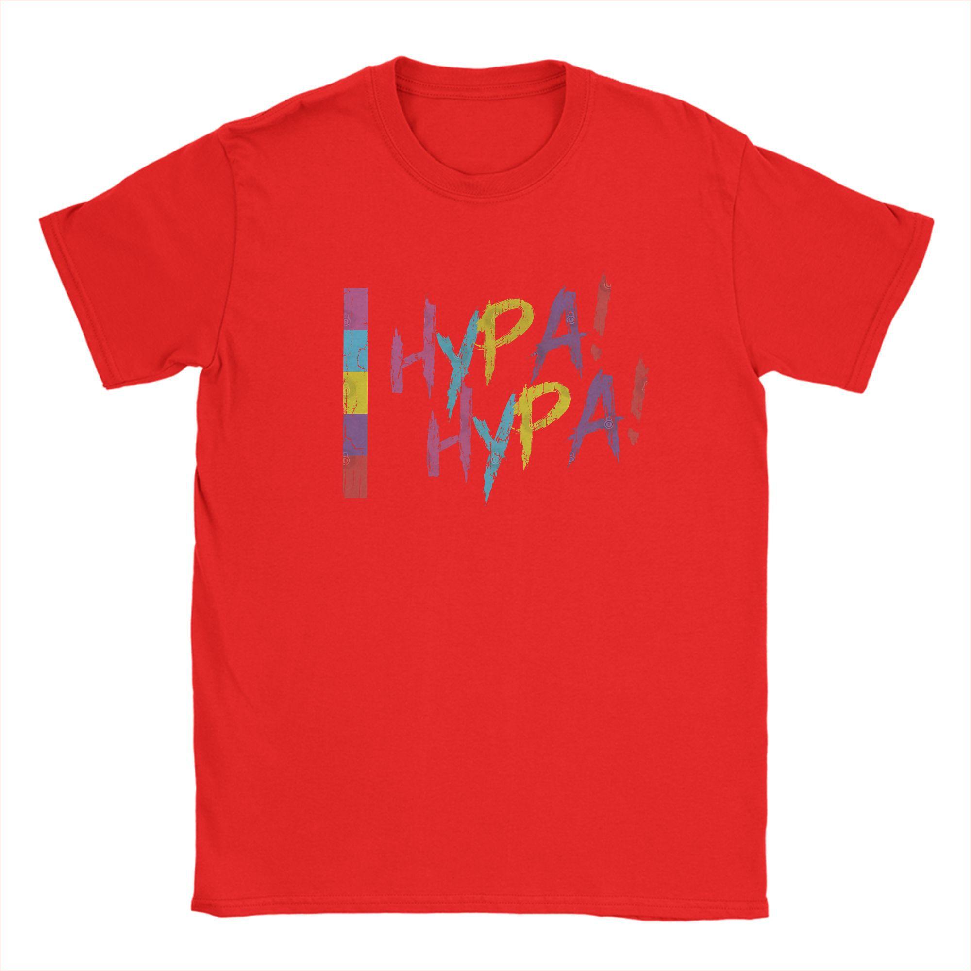 

HYPA HYPA TShirt Unisex Women Retro Colorful Streetwear Graphic Tee Summer cotton casual fashionable streetwear S