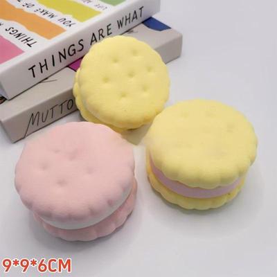 Langsam aufgehendes Squishy Keks Fidget Spielzeug Weiche Haptik Realistisches Design Großartig für Stressabbau Kinder Erwachsene