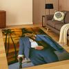 3D Scarface Classic Movie Tony Carpet Rug for Bedroom Living Room Sofa Playroom Doormat Home Decor,Kid Game Area Rug Non-slip