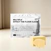 Multiple Effect Floor Cleaning Sheets 100 Pieces Disposable Floor Wipes for Efficient Dust and Dirt Removal Suitable for Various Floor Types