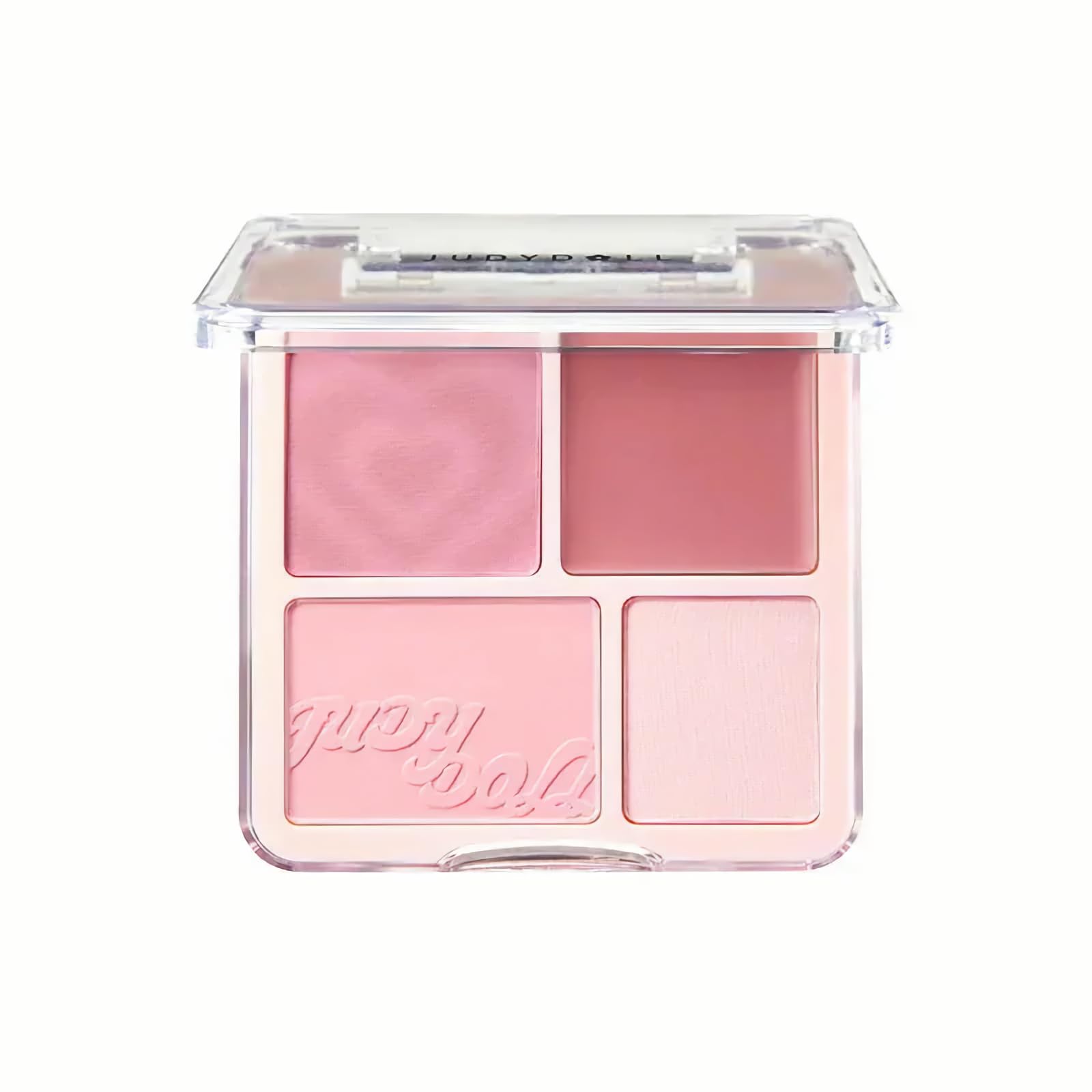 Judy Doll 4-Color Multi-Makeup Palette: Cheek, Eyeshadow, Highlighter, and Under-Eye Makeup (9g, 7 colors)  New Color (#03)