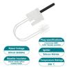 High Durability Surfaces Igniter Gas Stove 768A-845 Thermal Surfaces Igniter Direct Replacement for Multiple Cooktops