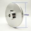 Japanese type Aluminum Alloy Misumi round belt pulley spindle motor drive belt wheel diameter 100mm