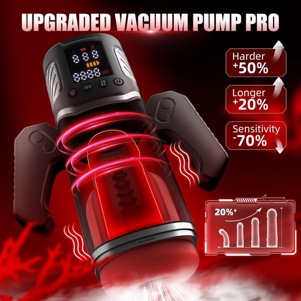 Automatic Male Masturbator Vagina Masturbation Pocket Pussy  Blowjob Vibration Thrusting Masturbators Sex Toys For Men