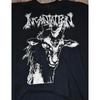 Incantation Death Metal Band T-shirt 2 Sided T-shirt Unisex Cotton