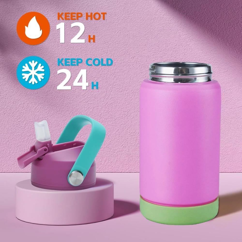 Бутылка для воды из нержавеющей стали для детей — фото 10