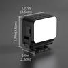 LED Magnetic Camera Light Rechargeable Adjustable Magnetic Beauty Lighting Mini Vlogging Selfie Light Action Camera Accessories