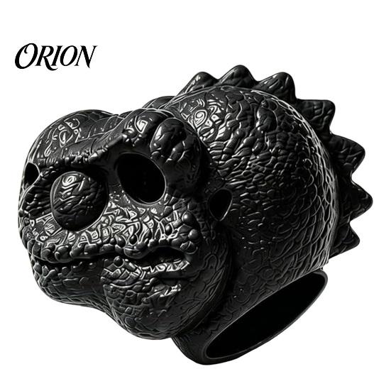 Dinosaur Head Feeder Squirrel Feeder, Pre-Assembled with Hanging Rope, Patio Weather-Resistant Outdoor for Garden Yard Decor Weather-resistant