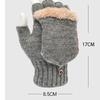 Unisex USB Electric Heating Winter Outdoor Heated Gloves Pure Color Full&Half Finger Warmer Mitten Hand Warmer Thermal