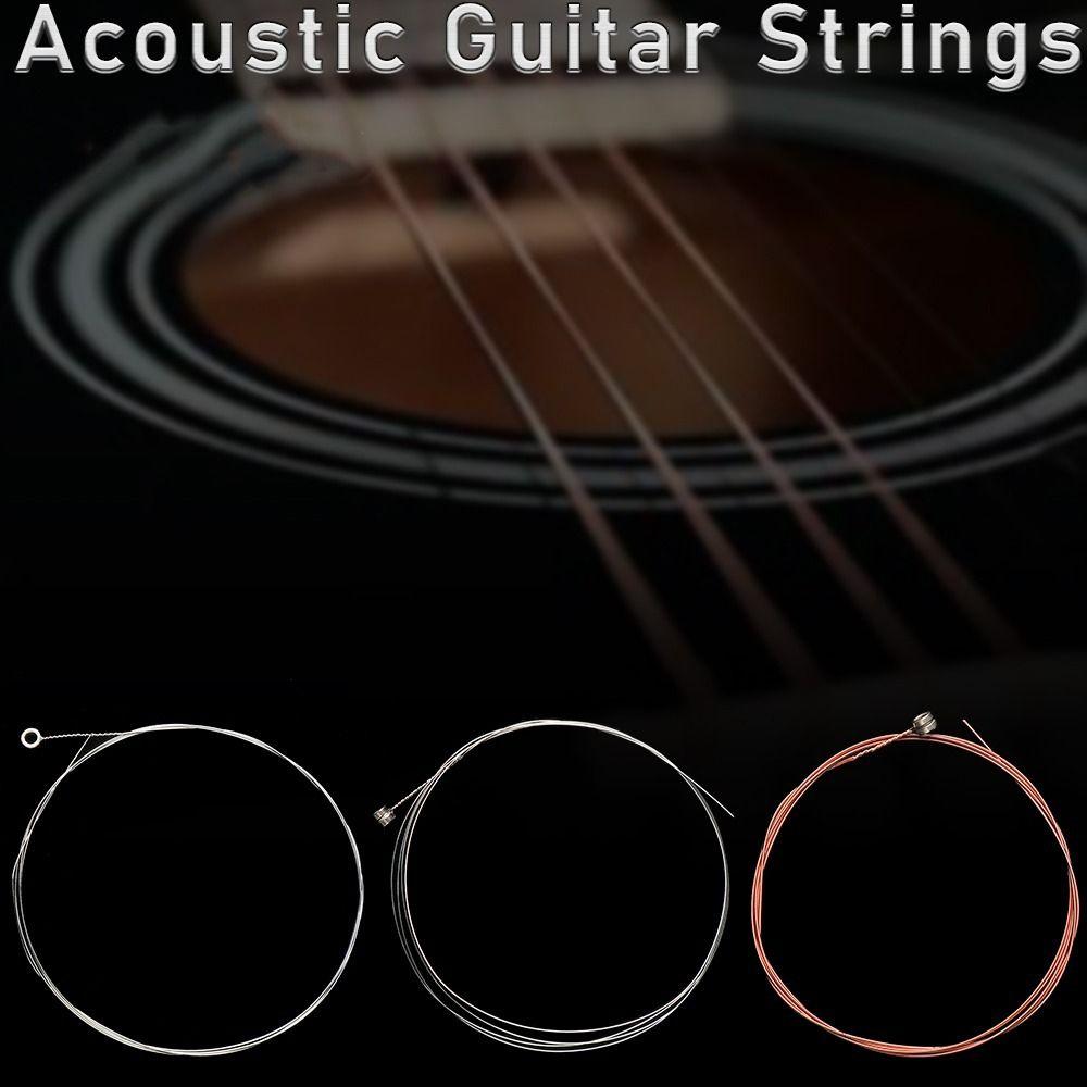 Stainless Steel Copper Folk Guitar Strings For Acoustic Folk Guitar