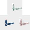 Portable Foldable Clothes Drying Rack With Multiporosity Design For Travel And Hotel Use