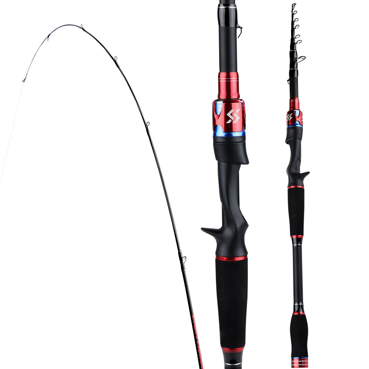 

Кастинговая/спиннинговая удочка 1,8-2,4 м, направляющее кольцо большого диаметра, удочка для туристической удочки casting 1.8m