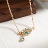 Accessories Diamond Eye Pendant Alloy Devil'S Eye Necklace Women'S Summer