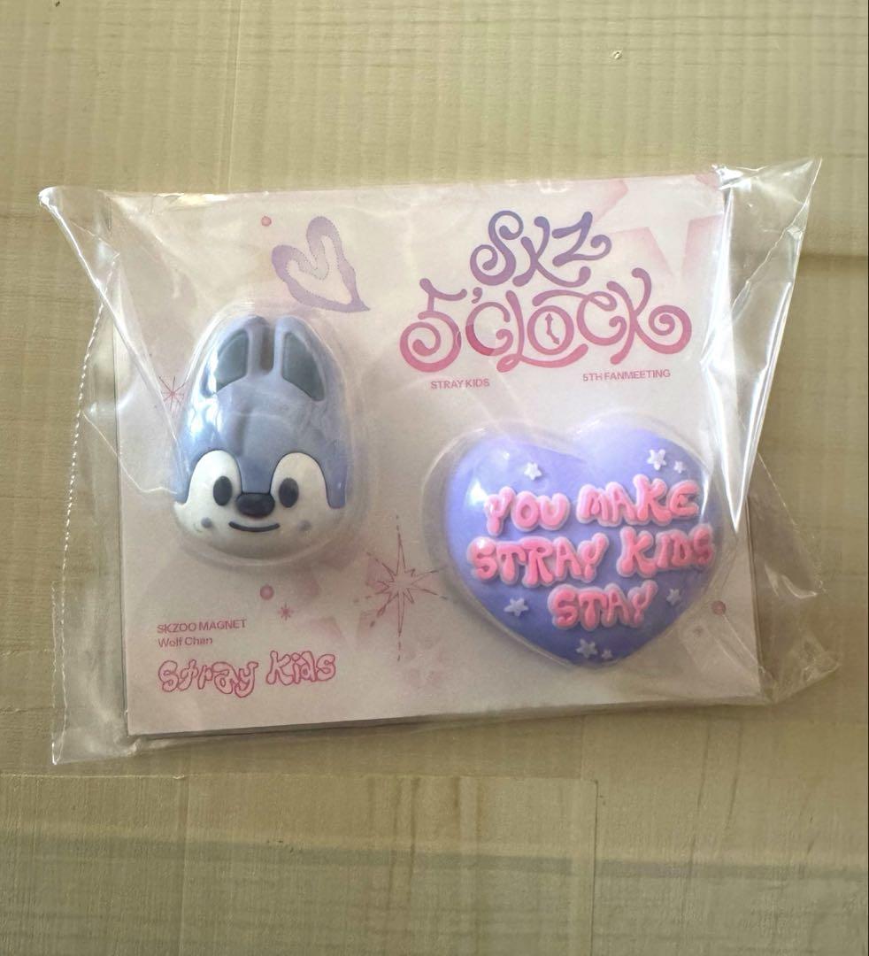 

[Б/У] StrayKids skzoo SKZ Фан-встреча Wolfchan Магнит