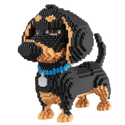 Honey Chestnut-Nanoblock-My Pet # BA Big Dachshund Buddy BA, brinquedos populares coreanos