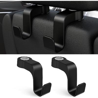 Amooca Anti-drop Car Seat Hooks Heavy Duty 55lb Headrest Hanger 2 Pack