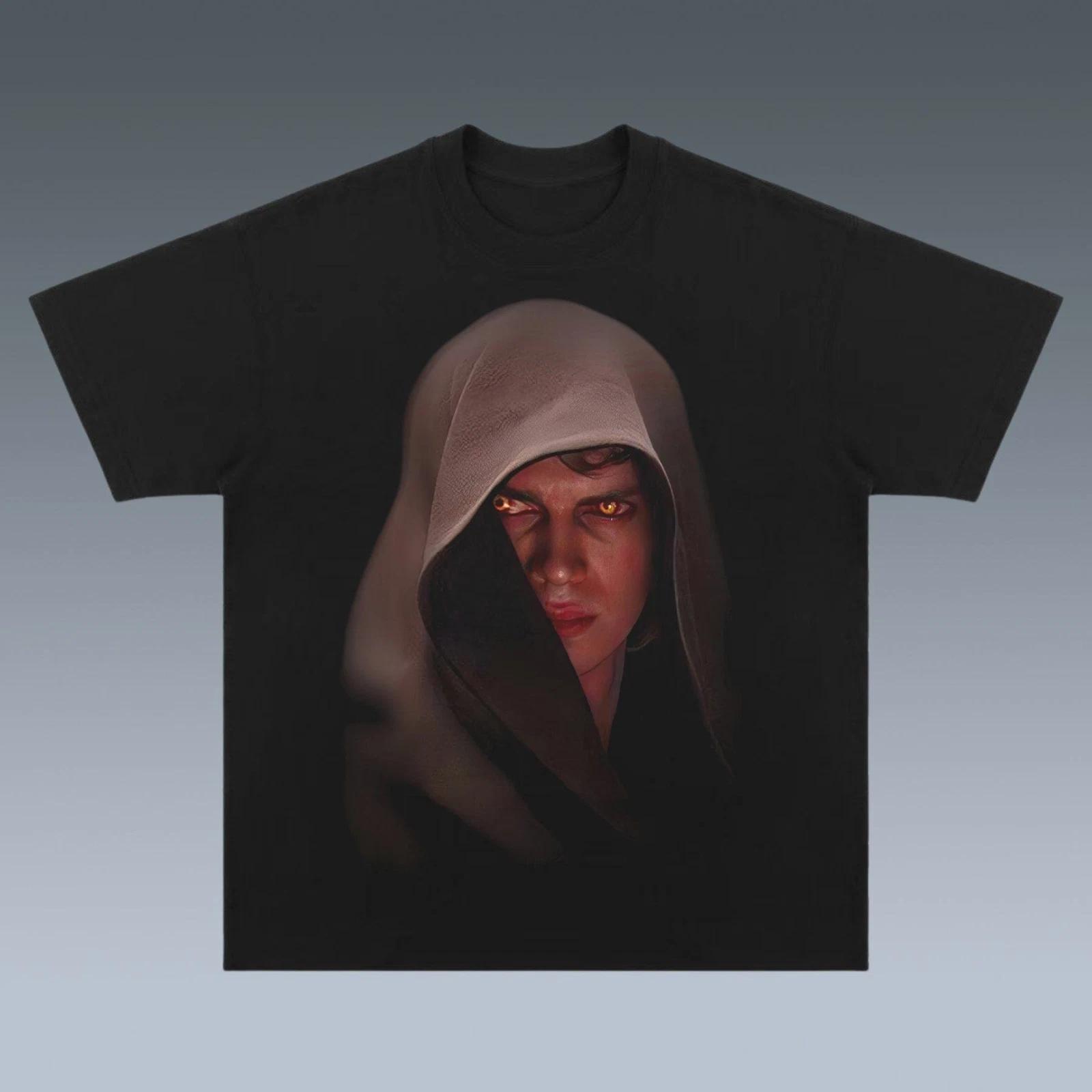 

ANAKIN SKYWALKER TEE T Shirts Summer Cotton Men s Women Top Tee Short Sleeve Streetwear Loose Casual Trend Retro Harajuku O-Neck XL