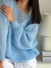 Spring/Autumn Casual Loose Knit Cardigan Sweater for Women Oversized,breathable,mesh,women's