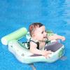Baby Swim   Non-inflatable Baby Swimming     Watertight Kids Swim Trainer for 3-24 Months Baby Boys Girls Infant Pool   with Sun Canopy