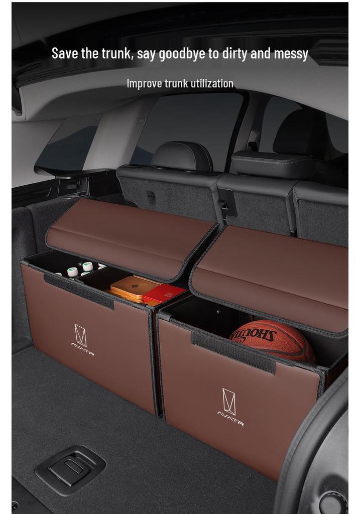 Avatr Car Trunk Folding Storage Organizer for Models 07/06/12/11/16T