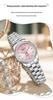 Oufanni Women's Luminous Quartz Waterproof Watch with Steel Band