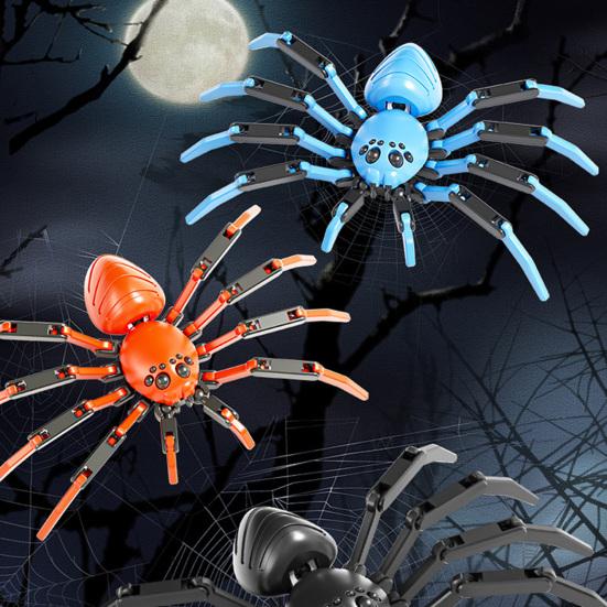 3D Barevná Obří Pavoučí Dekorace Pohyblivé Klouby Model Pavouka Realistická Zvířecí Dekorace
