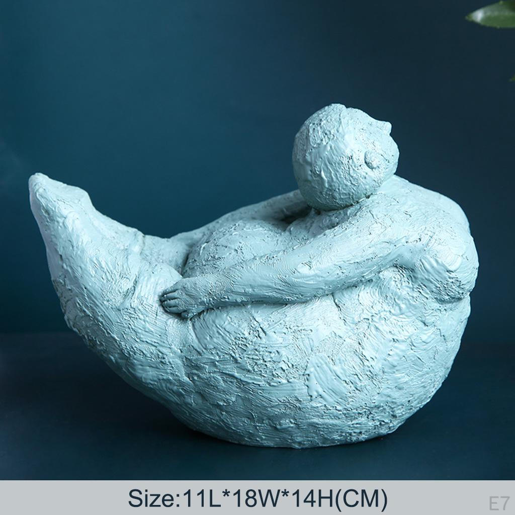 Skulptur Figur Harz Handwerk Statue Abstrakt