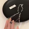 Gentle Ceiling! Rose Pearl Necklace Women's Niche Design High-end Collarbone Chain Accessories