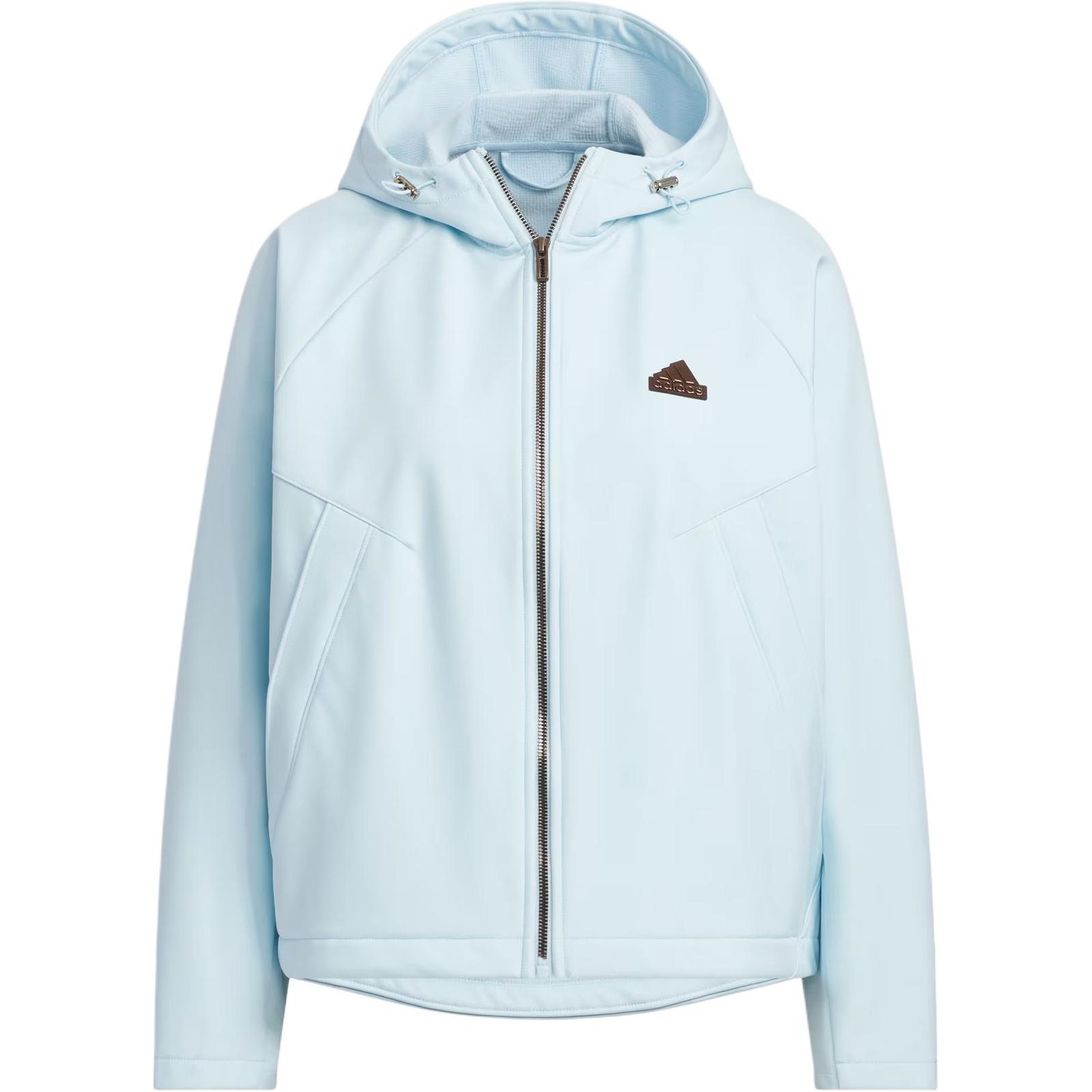 Adidas Casual FW24 SOFTSHELL HOODED  Women s Snow Crystal Blue JX6832 S