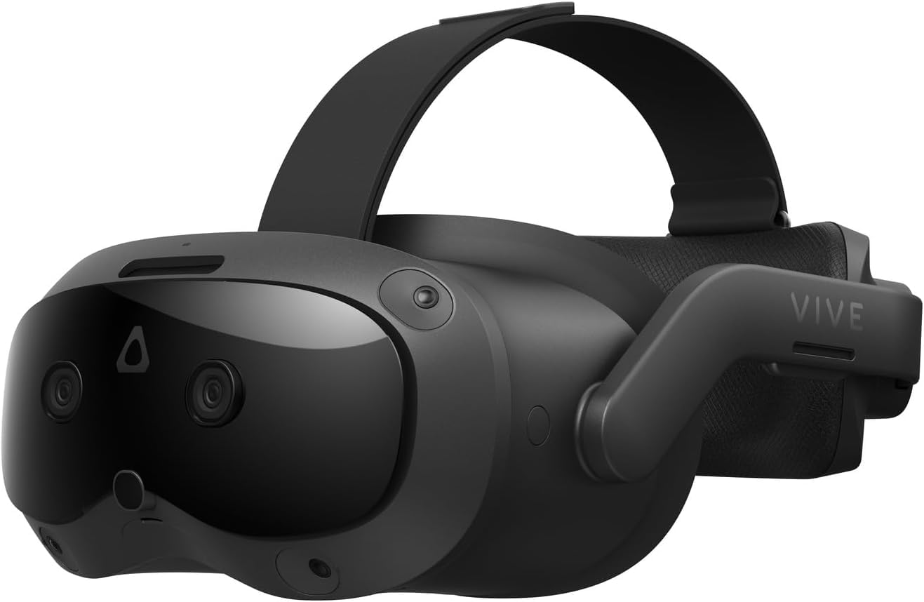 

Гарнітура HTC VR Гарнітура VIVE Focus Vision CE XR, яка також підтримує PCVR - All-in-one 99HAUM027-00 [] чорний