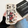 Mickey Minnie Mouse Love Phone Case For iPhone 17E 11 12 13 14 15 16 17 Pro Max 16e 17 Air 13 Plus Candy Color Back Cover